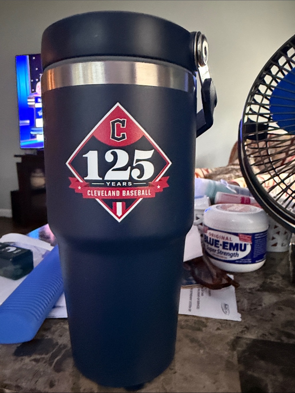 Cleveland Guardians- tumbler.  Celebrating 125 years.